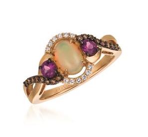 Colored Stone Rings  -  Women'
