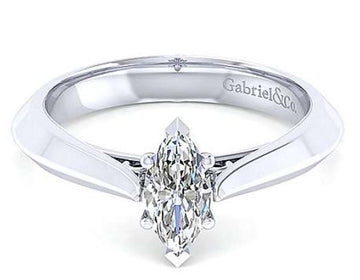 Engagement Ring"Center Diamond Not Included"
