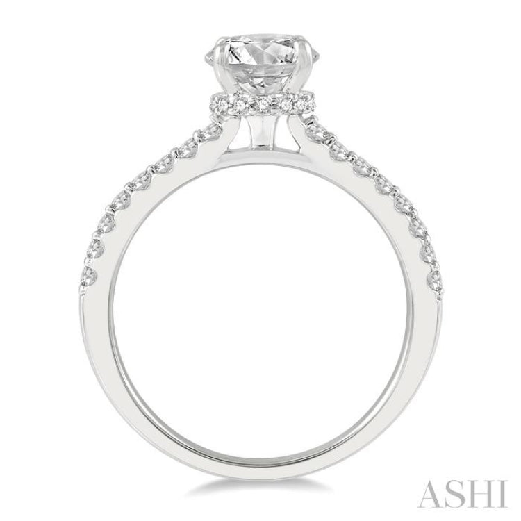 Semi-Mount Diamond Engagement Ring