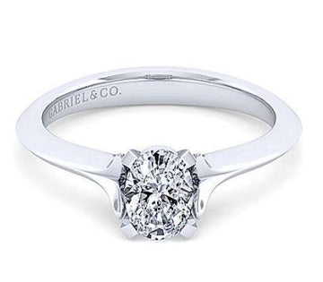 Engagement Ring"Center Diamond Not Included"