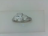 Engagement Ring"Center Diamond Not Included"