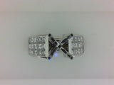 Engagement Ring"Center Diamond Not Included"