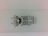 Engagement Ring"Center Diamond Not Included"
