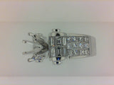 Engagement Ring"Center Diamond Not Included"