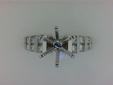 Engagement Ring"Center Diamond Not Included"