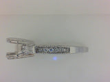 Engagement Ring"Center Diamond Not Included"