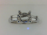 Engagement Ring"Center Diamond Not Included"