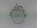 Engagement Ring"Center Diamond Not Included"