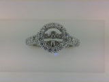 Engagement Ring"Center Diamond Not Included"