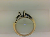 Engagement Ring"Center Diamond Not Included"