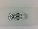 Engagement Ring"Center Diamond Not Included"