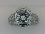 Engagement Ring"Center Diamond Not Included"