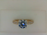 Engagement Ring"Center Diamond Not Included"