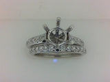 Engagement Ring"Center Diamond Not Included"