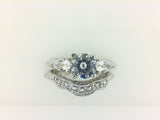 Engagement Ring"Center Diamond Not Included"