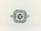 Engagement Ring"Center Diamond Not Included"