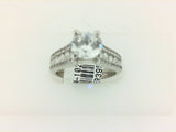 Engagement Ring"Center Diamond Not Included"