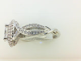 Engagement Ring"Center Diamond Not Included"