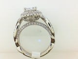 Engagement Ring"Center Diamond Not Included"