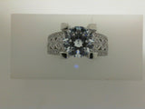 Engagement Ring"Center Diamond Not Included"