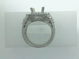 Engagement Ring"Center Diamond Not Included"