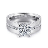 Engagement Ring"Center Diamond Not Included"