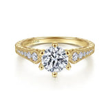 Engagement Ring"Center Diamond Not Included"