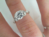 Engagement Ring"Center Diamond Not Included"