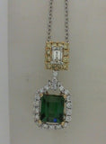 Colored Stone Pendant