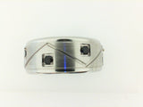 Diamond Wedding Bands - Men'