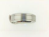 Precious Metal (No Stones) Wedding Bands  -  Men'