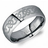 Precious Metal (No Stones) Wedding Bands  -  Men'