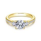 Engagement Ring"Center Diamond Not Included"