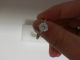 Engagement Ring"Center Diamond Not Included"