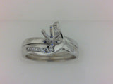 Engagement Ring"Center Diamond Not Included"