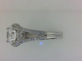 Engagement Ring"Center Diamond Not Included"