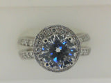 Engagement Ring"Center Diamond Not Included"