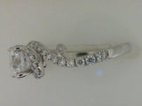 Engagement Ring"Center Diamond Not Included"
