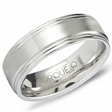 Precious Metal (No Stones) Wedding Bands  -  Men'