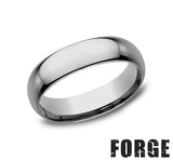 Precious Metal (No Stones) Wedding Bands  -  Men'