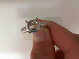 Engagement Ring"Center Diamond Not Included"