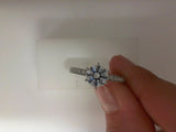 Engagement Ring"Center Diamond Not Included"