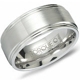 Precious Metal (No Stones) Wedding Bands  -  Men'