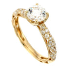 Engagement Ring"Center Diamond Not Included"