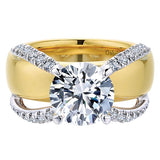 Engagement Ring"Center Diamond Not Included"