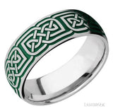 Precious Metal (No Stones) Wedding Bands  -  Men'