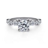 Engagement Ring"Center Diamond Not Included"