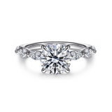Engagement Ring"Center Diamond Not Included"