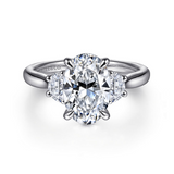 Engagement Ring"Center Diamond Not Included"