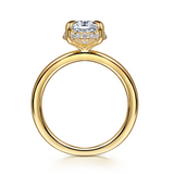 Engagement Ring"Center Diamond Not Included"